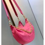 Louis Vuitton LV Women Over The Moon Pink Quilted Embroidered Smooth Calf Leather – Image 3