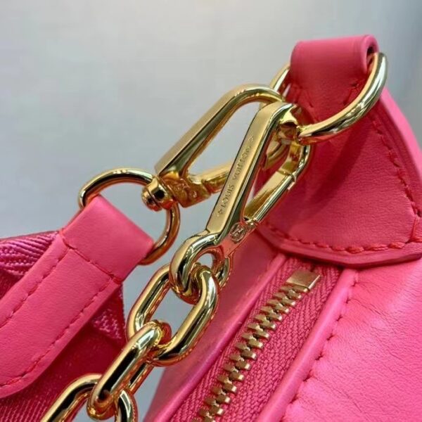 Louis Vuitton LV Women Over The Moon Pink Quilted Embroidered Smooth Calf Leather (6)