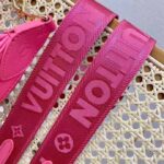 Louis Vuitton LV Women Over The Moon Pink Quilted Embroidered Smooth Calf Leather – Image 10