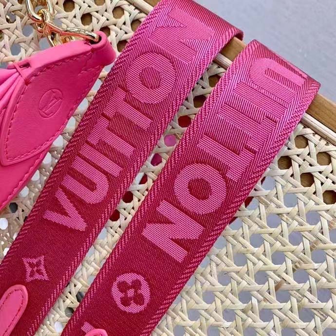 Louis Vuitton LV Women Over The Moon Pink Quilted Embroidered