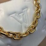 Louis Vuitton LV Women Over The Moon White Quilted Embroidered Smooth Calf Leather - Image 6