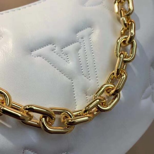 Louis Vuitton LV Women Over The Moon White Quilted Embroidered Smooth Calf Leather (8)