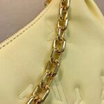 Louis Vuitton LV Women Over The Moon Yellow Quilted Embroidered Smooth Calf Leather - Image 6