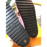 Louis Vuitton LV Women Paseo Flat Comfort Sandal Pink Monogram Embossed Lambskin - Image 7