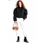 Louis Vuitton LV Women Swing Brown Calfskin Leather Monogram Canvas S Lock - Image 15