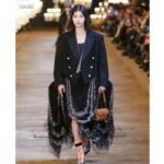 Louis Vuitton LV Women Swing Brown Calfskin Leather Monogram Canvas S Lock - Image 12