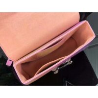 Louis Vuitton LV Women Twist MM Handbag Pink Epi Grained Cowhide Leather (3)