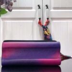 Louis Vuitton LV Women Twist PM Handbag Blue Epi Grained Cowhide Leather - Image 5