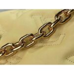 Louis Vuitton LV Women Wallet On Strap Banane Yellow Monogram Embroidered Leather - immagine 7