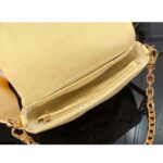 Louis Vuitton LV Women Wallet On Strap Banane Yellow Monogram Embroidered Leather - immagine 6