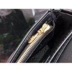 Louis Vuitton LV Women Wallet On Strap Black Monogram Embroidered Leather - immagine 7