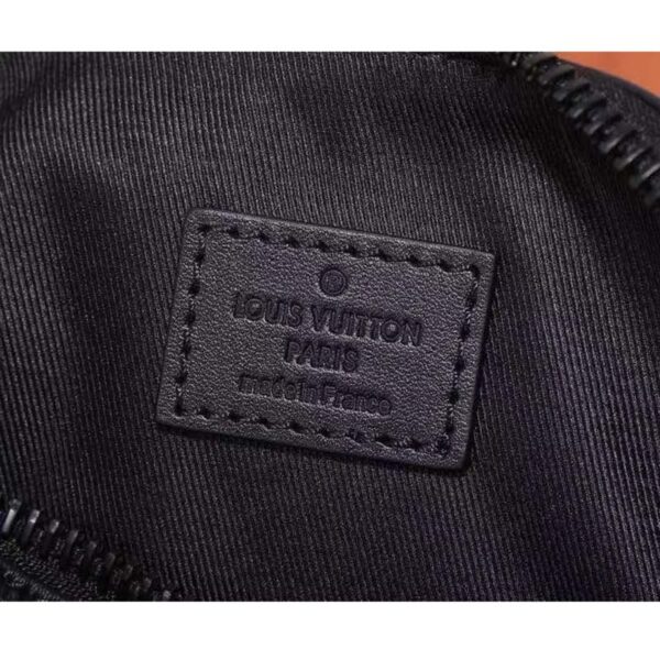 Louis Vuitton Unisex Keepall XS Black Aerogram Cowhide Leather Double Zipped Closure (9)