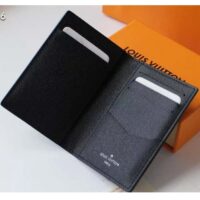 Louis Vuitton Unisex LV Pocket Organizer Black Taurillon Leather Cowhide Leather (6)