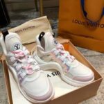 Louis Vuitton Women LV Archlight Sneaker Pink Mix Materials Patent Monogram Canvas - Bild 5