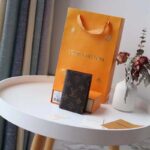 Louis Vuitton Unisex LV Pocket Organizer Monogram Coated Canvas Calf Leather - Imagen 5