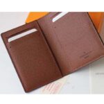 Louis Vuitton Unisex LV Pocket Organizer Monogram Coated Canvas Calf Leather - Imagen 7