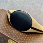 Louis Vuitton Women Saint Jacques Black Synthetic Knitted Raffia Cowhide Leather - Image 6