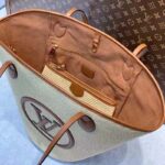 Louis Vuitton Women Saint Jacques Caramel Brown Synthetic Knitted Raffia Cowhide Leather - Image 5