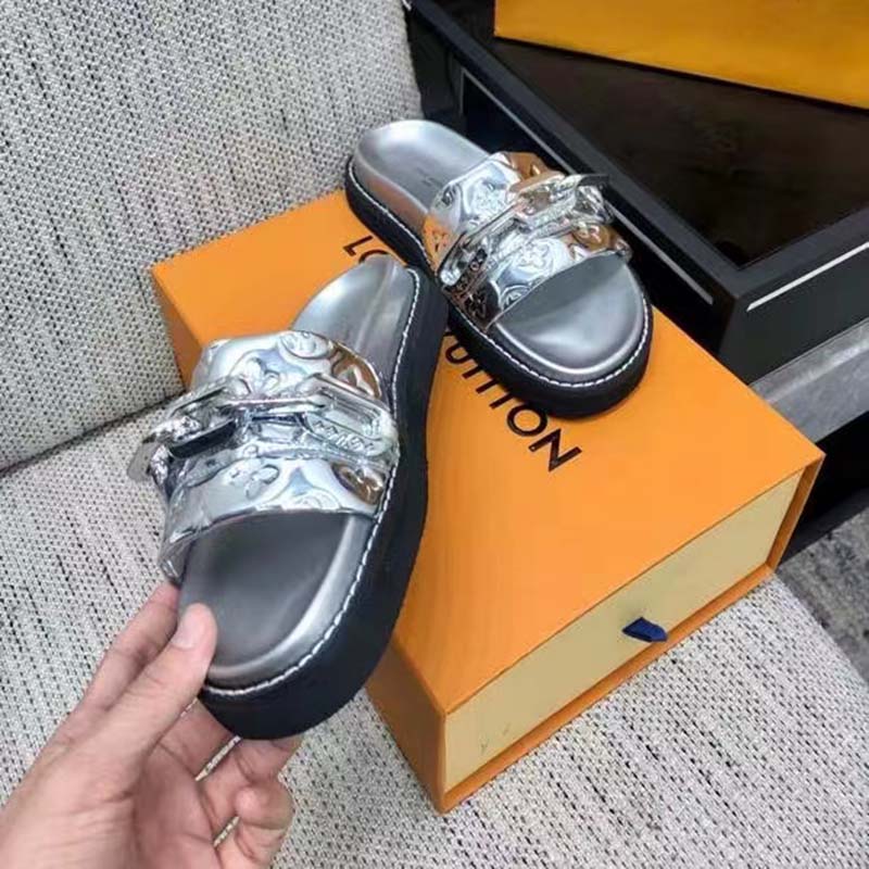 LV Sunset Flat Comfort Mule - Kaialux