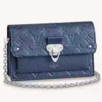 Louis Vuitton Women Vavin BB Blue Embossed Supple Grained Cowhide Leather (2)