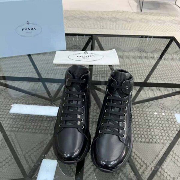 Prada Men PRAX 01 Re-Nylon and Brushed Leather Sneakers (4)