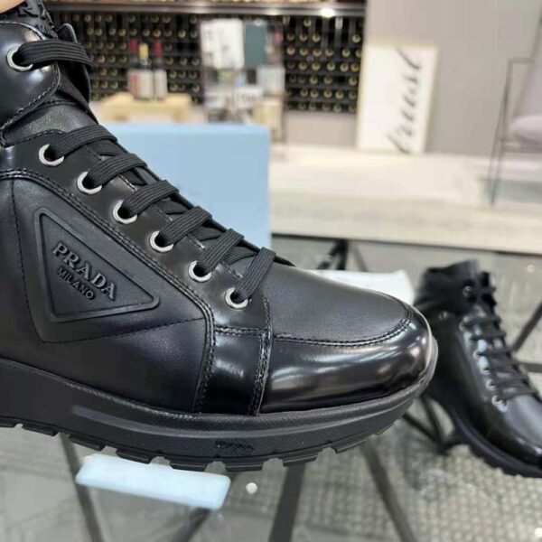 Prada Men PRAX 01 Re-Nylon and Brushed Leather Sneakers (7)