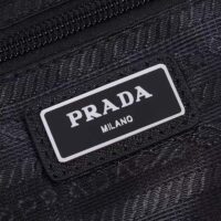 Prada Unisex Re-Nylon Saffiano Leather Handles Duffle Black Bag (1)