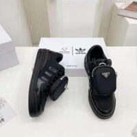 Prada Women Adidas for Prada Re-Nylon Forum Sneakers-Black (1)
