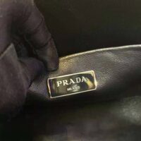 Prada Women Brushed Leather Handbag-black (1)