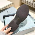 Prada Women Brushed-Leather Mary Jane T-Strap Shoes-White - immagine 8