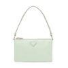 Prada Women Brushed Leather Mini-Bag-Aqua