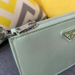 Prada Women Brushed Leather Mini-Bag-Aqua – Bild 7