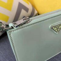 Prada Women Brushed Leather Mini-Bag-aqua (1)