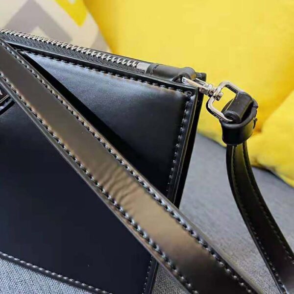 Prada Women Brushed Leather Mini-Bag-black (7)