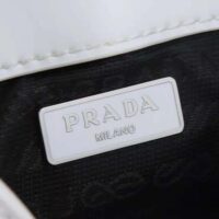 Prada Women Brushed Leather Mini-bag-White (1)