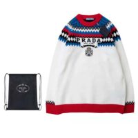 Prada Women Cashmere Crew-Neck Sweater (1)