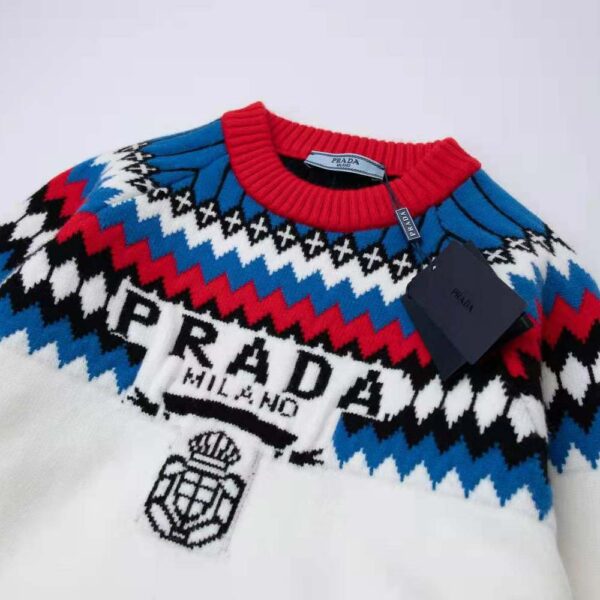 Prada Women Cashmere Crew-Neck Sweater (4)