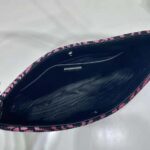 Prada Women Cleo Jacquard Knit and Leather Bag – Bild 9