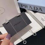 Prada Women Crystal Logo Jewels AirPods Pendant Earrings – Image 5