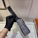 Prada Women Duchesse and Crystal Mini-Bag-Black - Image 5