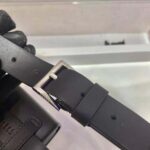 Prada Women Leather Belt With a Hybrid Multifunctional Design-Black – Image 8