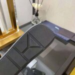 Prada Women Leather Sandals With Metal Buckle on the Upper-Silver - Bild 7