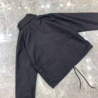 Prada Women Light Re-Nylon Rain Jacket-Black (1)