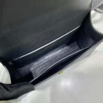 Prada Women Monochrome Saffiano and Leather Bag-Black - Bild 8