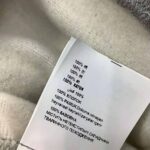 Prada Women Oversized Studded Hoodie-Silver – Image 7