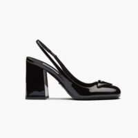 Prada Women Patent Leather Sling-Back Pumps (1)