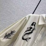 Prada Women Printed Canvas Dress is Decorated with Motifs Made - Image 7