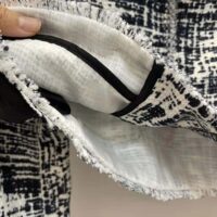 Prada Women Printed Fabric and Re-Nylon Jacket-Black (1)