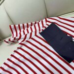 Prada Women Printed Interlock T-shirt-Red - immagine 6