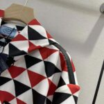 Prada Women Printed Jersey Hoodie-Red – Image 6